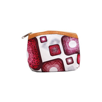 Square Print Coin Purse