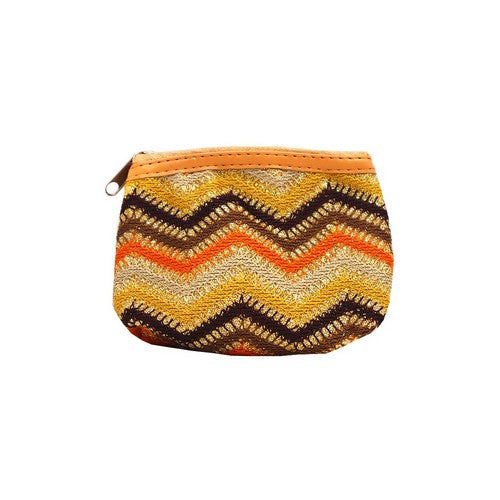 Zig Zag Glitter Coin Purse