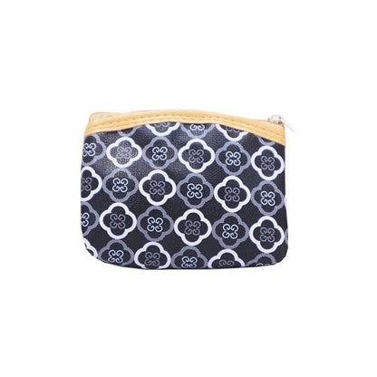 Monogram Print Coin Purse