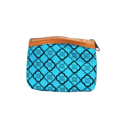 Monogram Print Coin Purse