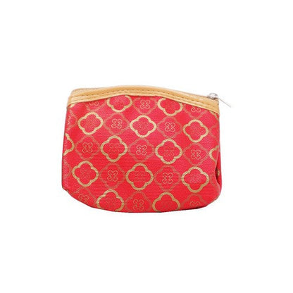 Monogram Print Coin Purse