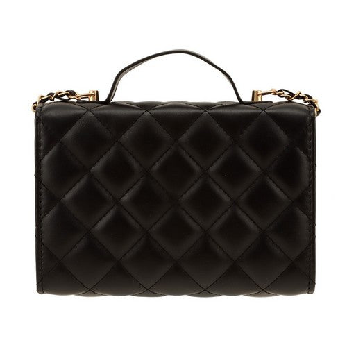 Gold Panel Quilted Clutch