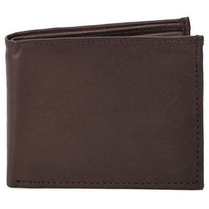 Genuine Leather Bi-fold Wallet