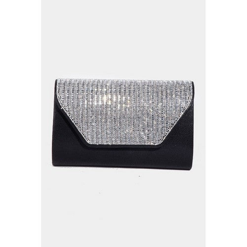 HBG105037-NM  Rhinestone Clutch Bag