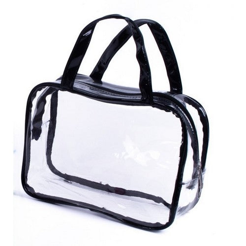 PVC Cosmetic Case in Black