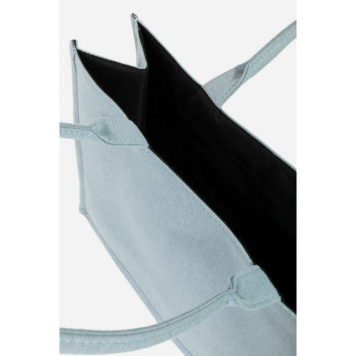 Denim Tote Bag in Light Denim