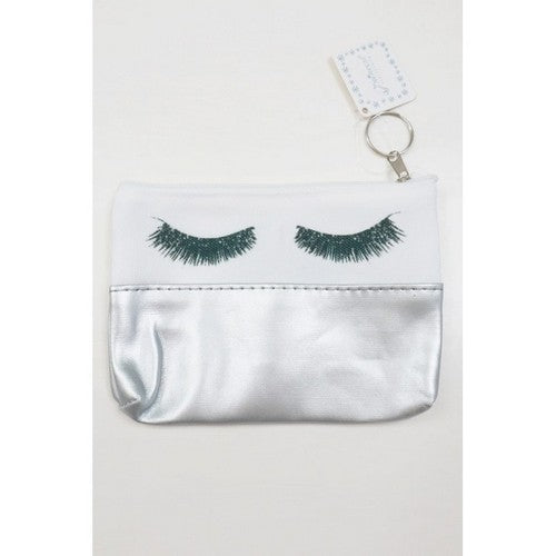 LRPCKC73158 Lash Two-Tone Coin Purse in Silver