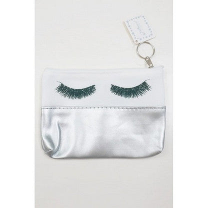 LRPCKC73158 Lash Two-Tone Coin Purse in Silver
