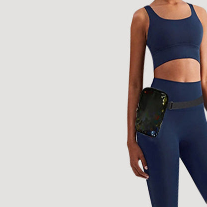 3-Way Thigh  Bag in Black