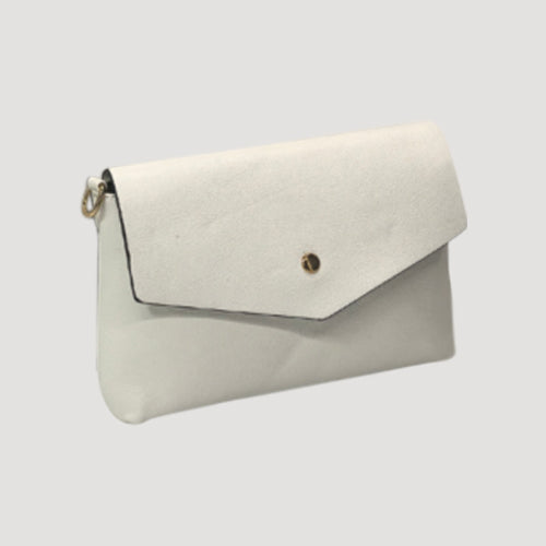 2104 Envelope Side Bag in White
