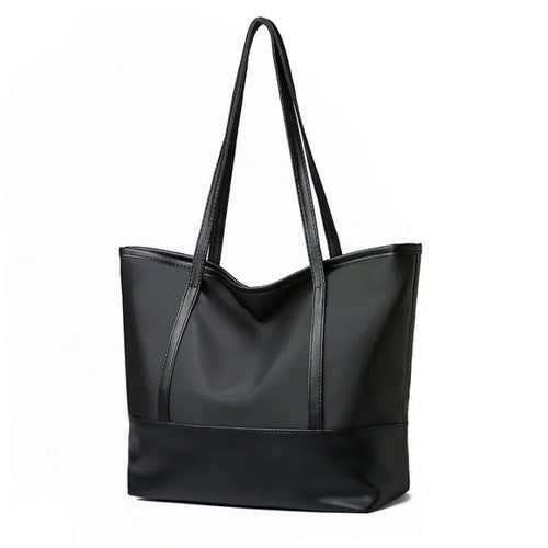 349243 Oxford Nylon Handbag in Black