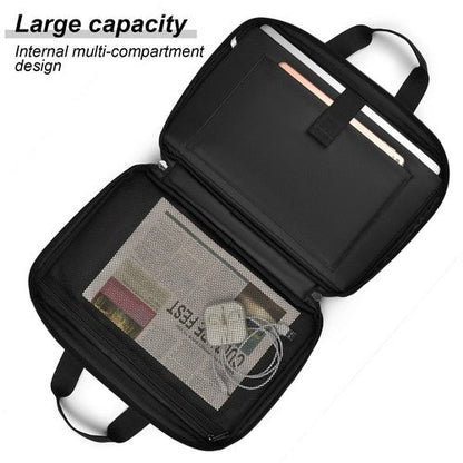 Osoce 15" Panel Laptop Bag in Black