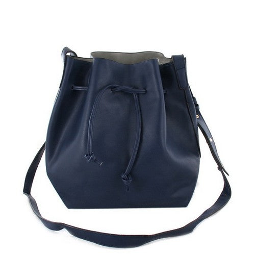 BA400010-20 Classic Bucket Bag in Navy