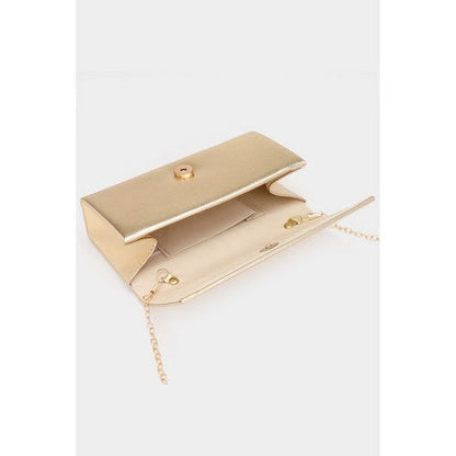 Metallic Clutch Bag in Gold