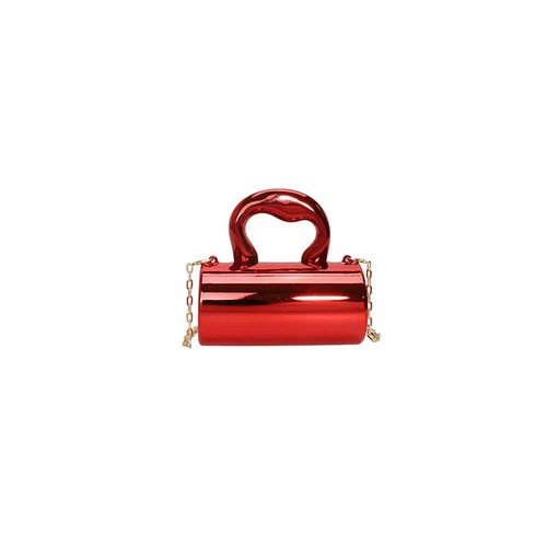 EVFVRV87M9Y Lux Acrylic Mini Bag in Red