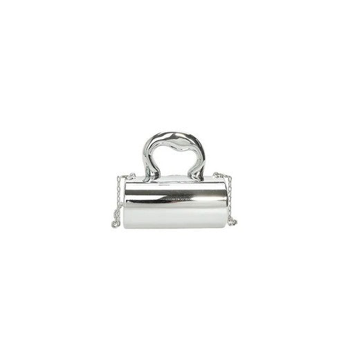 EVFVWQK8EV7 Lux Acrylic Mini Bag in Silver