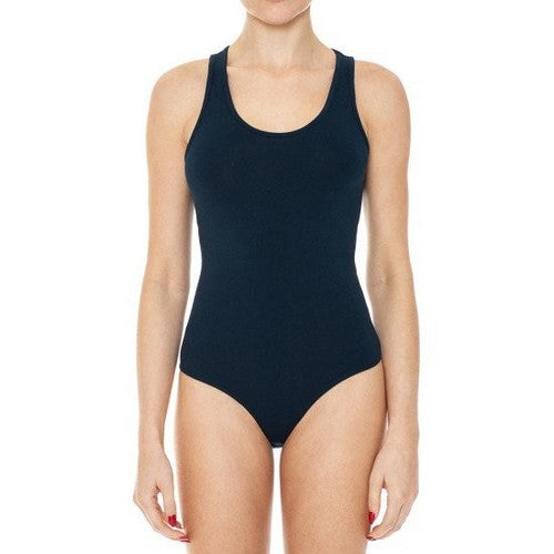 75354 Racerback Bodysuit in Eclipse