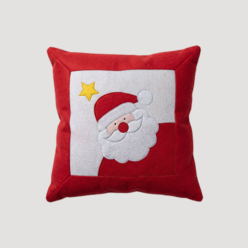 Christmas Cushion (With Insert) in Santa Design