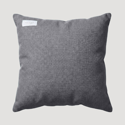 Sarah Ashfield Linen-Look Cushion (Complete with Insert) in Grey