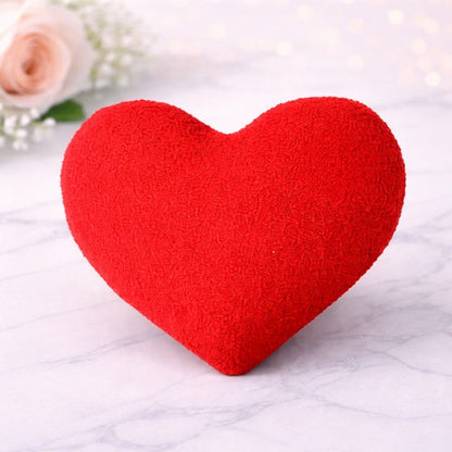 Love Heart Boucle Cushion