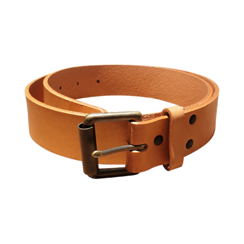 Genuine Leather Belt in Tan Brown