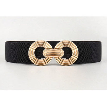 Stretch Raffia Belt