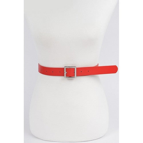 Square Buckle Belt