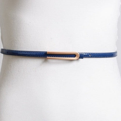 Super Thin U Buckle Belt