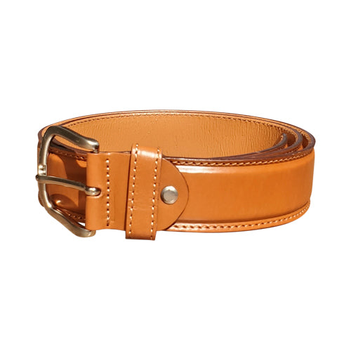 Genuine Leather Handmade Italian Belt in Tan