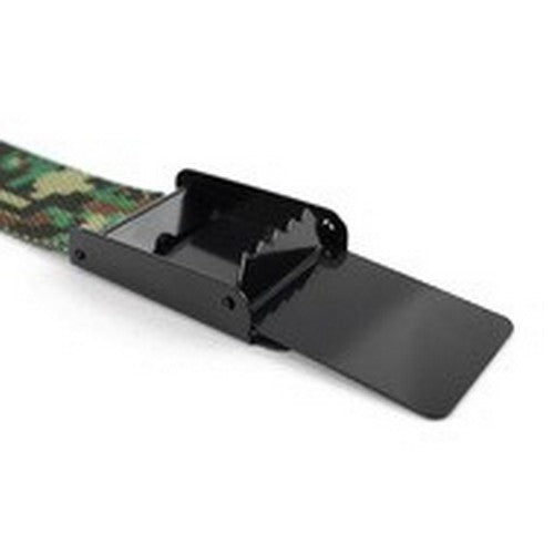 Military Camo Canvas Belt in Green