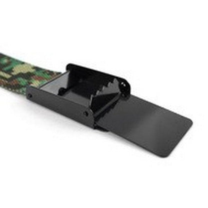 Military Camo Canvas Belt in Green