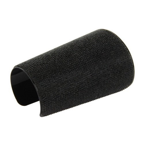 Rhinestone Long Hand Band Black