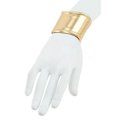 Curve Metal Cuff in Gold