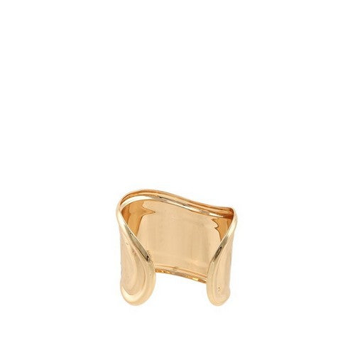 Curve Metal Cuff in Gold