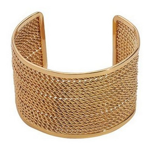 Wide Metal Wire Cuff