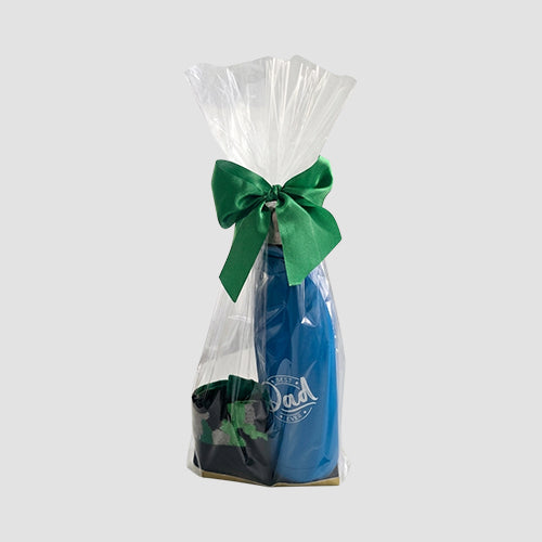 Hydrated Dad Gift Basket in Green (Value $63)