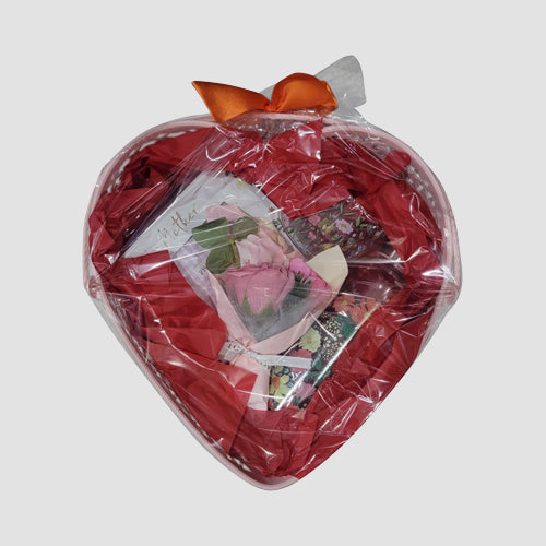Mum Loves Flowers Gift Basket in Pink/Pink ($125 Value)