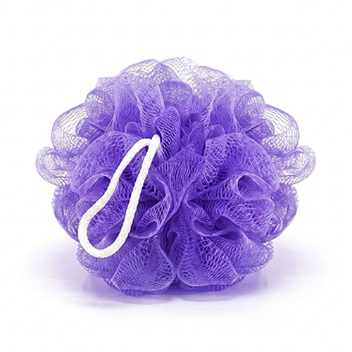 Celavi Loofah Bath & Shower Puff in Purple