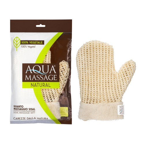 Aqua Massage Natural Sisal Massage Mitt