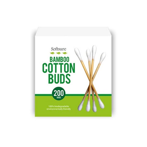 PER2946 Softsure Bamboo Cotton Buds 200pk