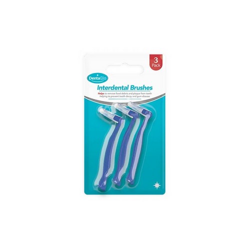 PER4968 Dental Interdental Brush 3pk in Blue