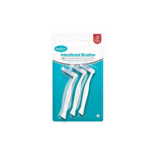 PER4968 Dental Interdental Brush 3pk in White