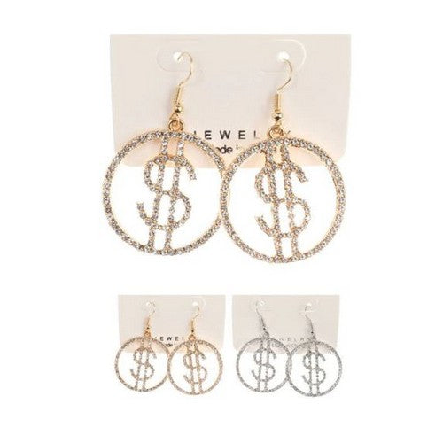 JAE 42167 Rhinestone $ Earring