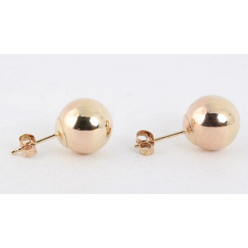 Ball Stopper Stud Earring in 18K Gold Filled