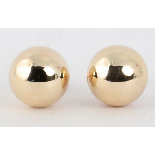 18K Gold FilledBall Stopper Stud Earring