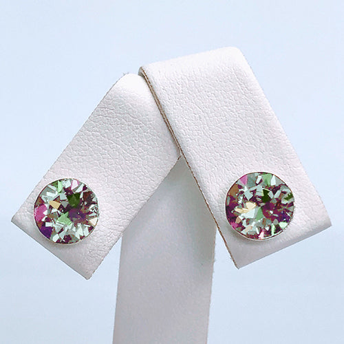 Crystal Stopper Studs in AB