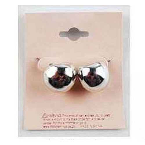 PKE5340 Tiny Bubble Hoop Earring in Silver