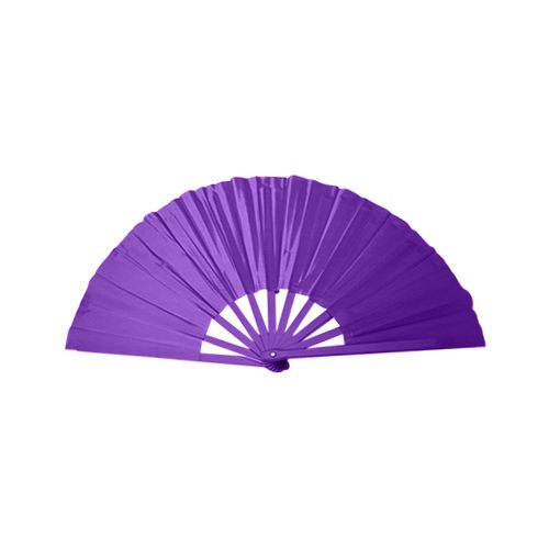 PKMS1001 Oversize Line Dancing Clack Fan in Purple