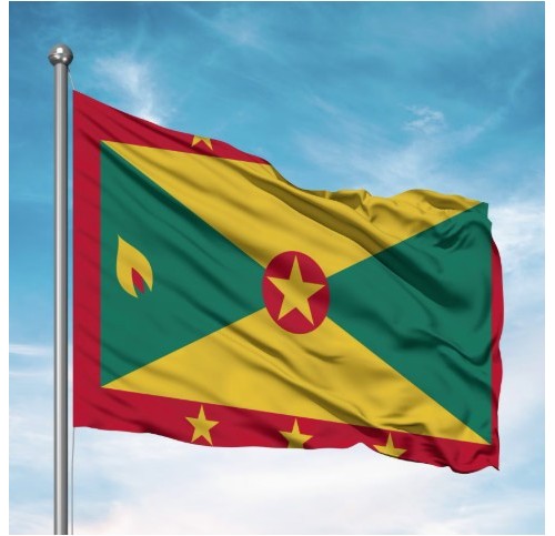 Large 5' Grenada Flag