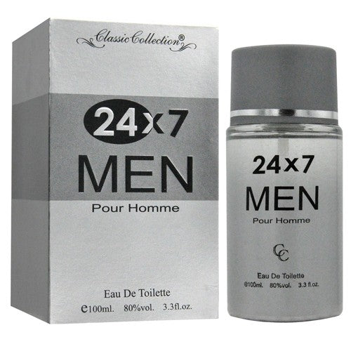 CC4072 24X7 Men Pour Homme Cologne 3.3 oz 100ml